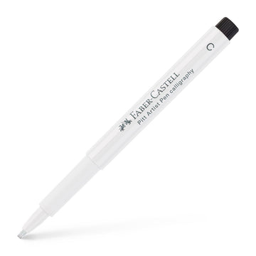 Faber-Castell Pitt Artist Calligraphy Pen - Pack of 10 (White)