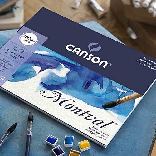 Canson Montval Watercolour Paper 300 GSM A3 5 Sheets - Artoodlesstore