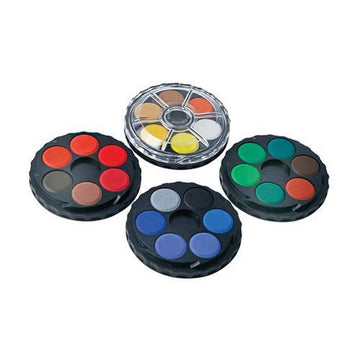 Koh-I-Noor 24 Round Water Colour Paint (Multicolour)