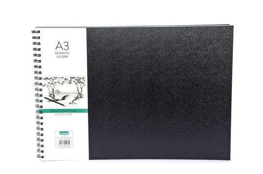 Scholar PSP3 Professional Sketch Pad with Wire-O Artist Stationery