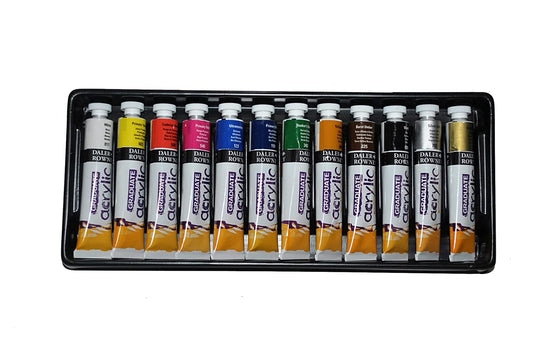 Daler Rowney Graduate Acrylic Set 22Ml (Pack of 12)