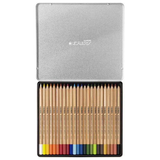 LYRA Rembrandt Aquarell Artists' Colored Pencils, Set of 24, Assorted Colors (2011240)