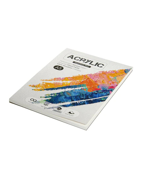 Scholar A5 ACRYLIC PAINTING PAD - 360 GSM (ACR2)