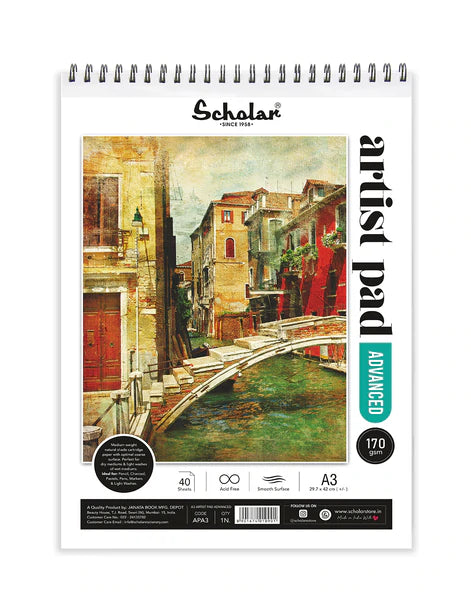 Scholar A3 ARTIST PAD ADVANCED (APA3)