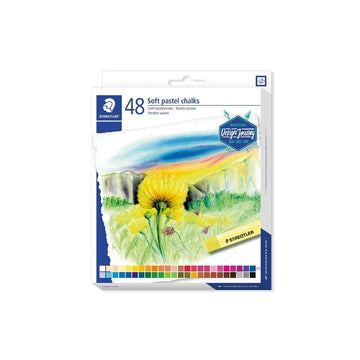 Staedtler Karat Premium Quality Soft Pastel Chalks, 24 Shades