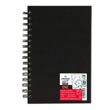 Canson One Artbook Spiral Bound Book 100 GSM 10.2 x 15.2 cm 1 pc