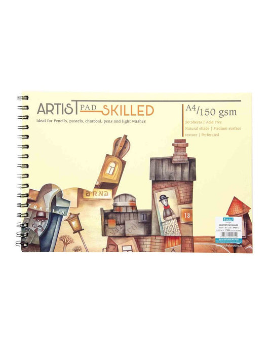 Scholar A4 ARTIST PAD SKILLED (APS4)