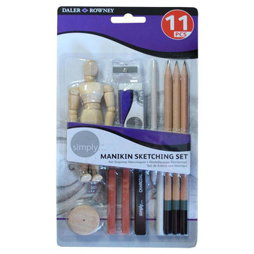 Daler-Rowney Simply Manikin Sketching Set