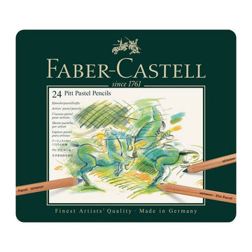 Faber Castell Pitt Pastel Pencil Set - Pack of 24